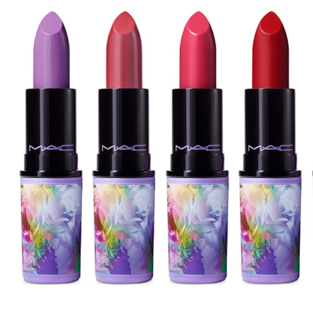 NWT NIB MAC Limited Edition Botanic Panic Matte Lipstick Tulip Service Full Size - Picture 15 of 16